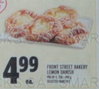 Metro FRONT STREET BAKERY LEMON DANISH offer