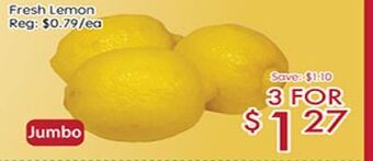 Sunny Food Mart Fresh lemon offer