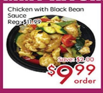 Sunny Food Mart Chicken with black bean sauce offer
