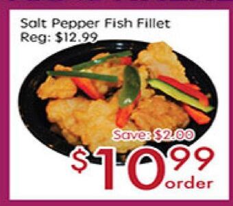 Sunny Food Mart Salt pepper fish fillet offer