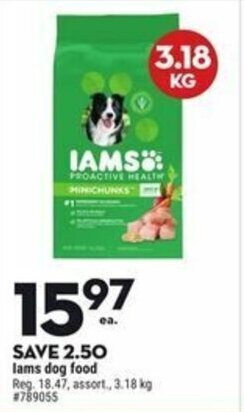 Giant Tiger lams dog food offer
