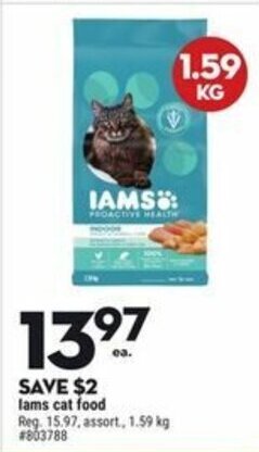 Giant Tiger lams cat food offer