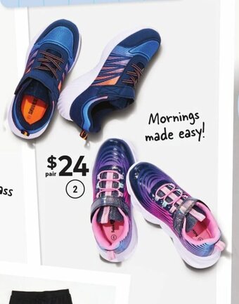 Giant Tiger Boys or girls memory foam athletic footwear offer