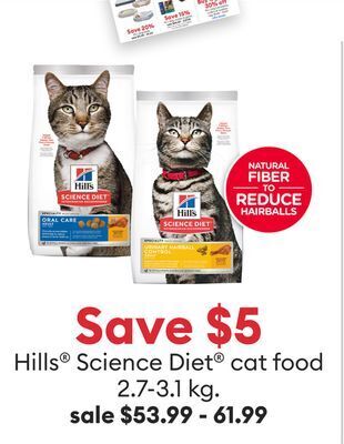 Petsmart Hills® science diet® cat food offer