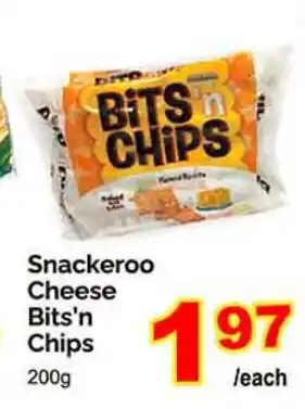 T&T Supermarket Snackeroo Cheese bits'n chips 200g offer