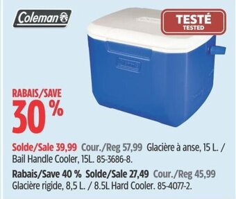 Canadian Tire Bail Handle Cooler, 15L. offer