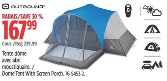 Canadian Tire Dome Tent With Screen Porch. offer