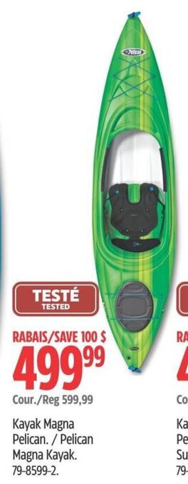 Canadian Tire Pelican Magna Kayak. offer