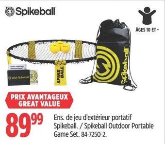 Canadian Tire Spikeball Outdoor Portable Game Set. offer