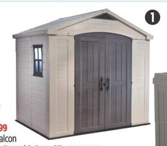 Canadian Tire Keter Factor Shed, 8' x 6'. offer