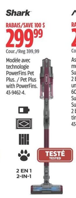 Canadian Tire Pet Plus with PowerFins. offer