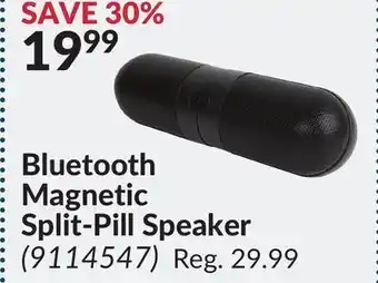 Princess Auto Bluetooth magnetic split-pill speaker offer
