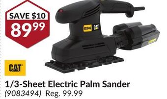 Princess Auto 1/3-sheet electric palm sander offer