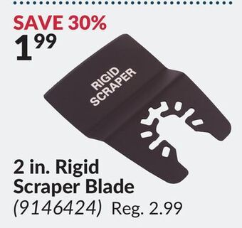 Princess Auto 2 in. rigid scraper blade offer