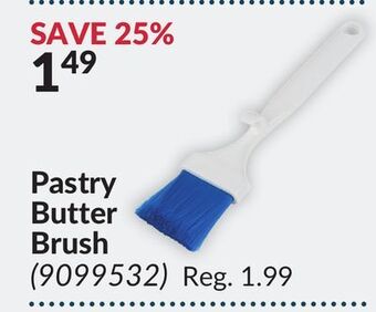 Princess Auto Pastry butter brush offer