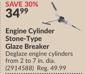 Princess Auto Engine cylinder stone-type glaze breaker offer