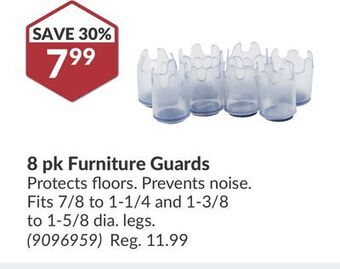 Princess Auto 8 pk furniture guards offer