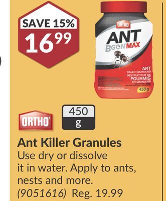 Princess Auto Ant killer granules offer