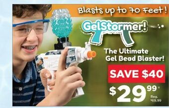 Showcase Gelstormer! the ultimate gel bead blaster offer