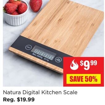 Kitchen Stuff Plus Natura digital kitchen scale offer