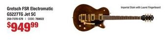 Long & McQuade Gretsch fsr electromatic g5227tg jet sc offer