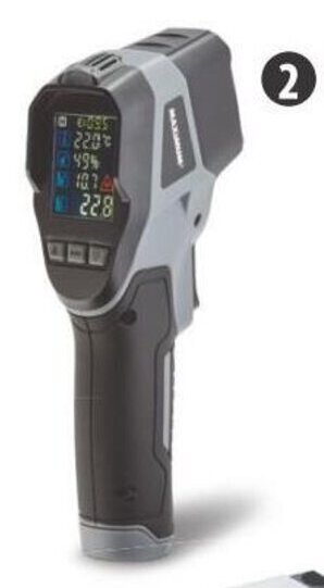 Canadian Tire Infrared Thermometer with Mildew Alarm. offer