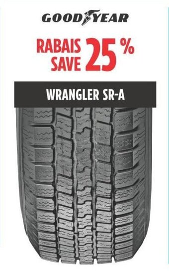 Canadian Tire WRANGLER SR-A offer