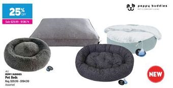 Ren’s Pets Depot All peppy buddies pet beds offer