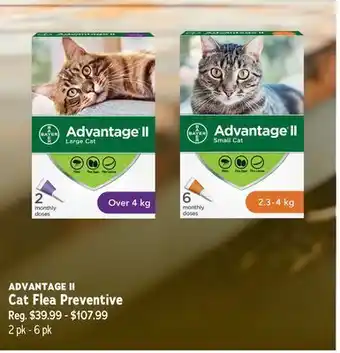 Ren’s Pets Depot Advantage ii cat flea preventive offer
