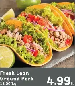 IGA Fresh Lean Ground Pork offer
