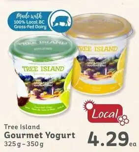 IGA Tree Island Gourmet Yogurt 325g - 350g offer