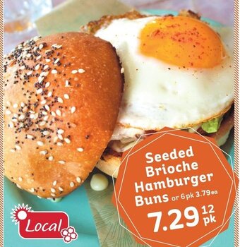IGA Seeded Brioche Hamburger Buns offer