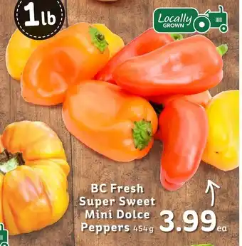 IGA BC Fresh Super Sweet Mini Dolce Peppers 454g offer