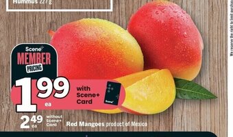 IGA Red Mangoes offer