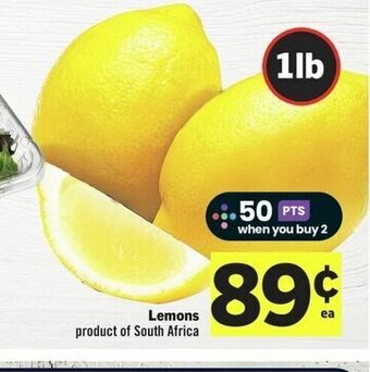 IGA Lemons offer