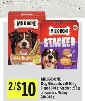 IGA MILK-BONE Dog Biscuits offer
