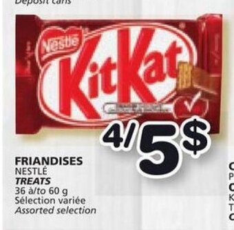 IGA NESTLÉ FRIANDISES offer