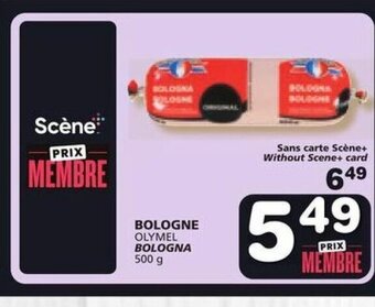 IGA OLYMEL BOLOGNA 500 g offer