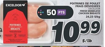IGA POITRINES DE POULET FRAIS DÉSOSSÉES offer