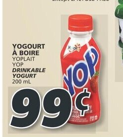 IGA YOGOURT A BOIRE offer