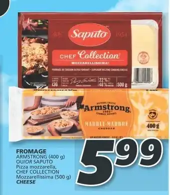 IGA FROMAGE ARMSTRONG OR SAPUTO offer