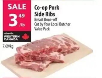 Co-op Pork Side Ribs offer