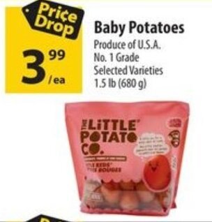 Co-op Baby Potatoes offer