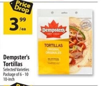 Co-op Dempster's Tortillas offer