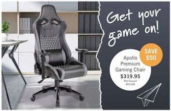 The Brick Apollo premium gaming chair offer