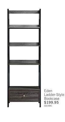 The Brick Eden ladder-style bookcase offer