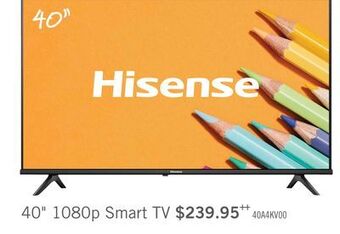 The Brick Hisense a4kv 40 fhd vidaa tv offer