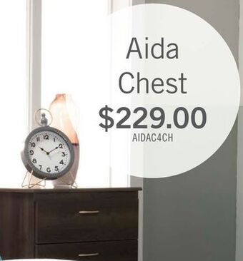 The Brick Aida chest offer