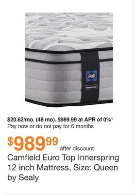 Ashley Furniture Stearns & foster estate tight top catelyn 13.5 inch mattress, size: king offer