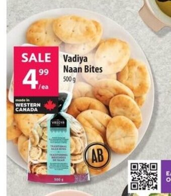 Co-op Vadiya Naan Bites 500 g offer